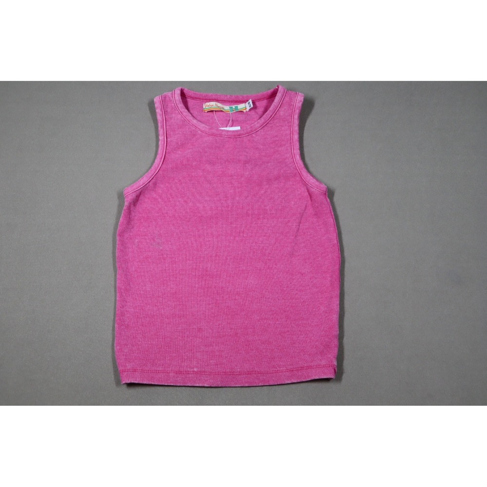 Vintage‎ Havana Girls Pink Ribbed Tank - Size 16